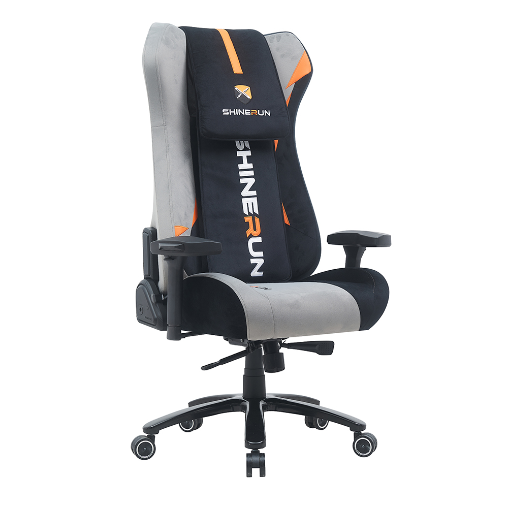 XL-6665-3 Scaun de gaming cu masaj cu șasiu multifuncțional