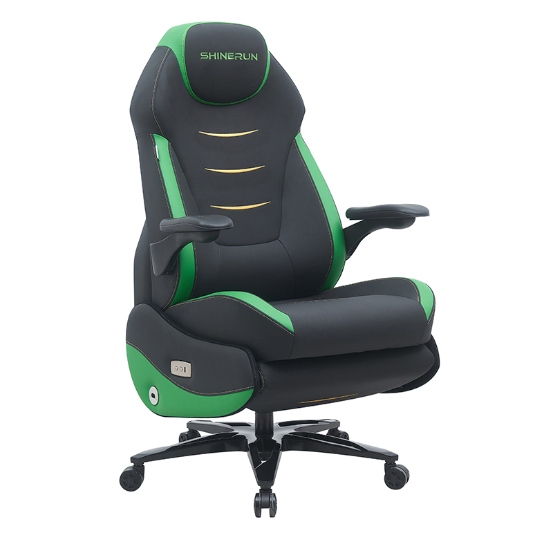 XL-6683 Scaun de gaming cu spatar electric reglabil, suport pentru picioare