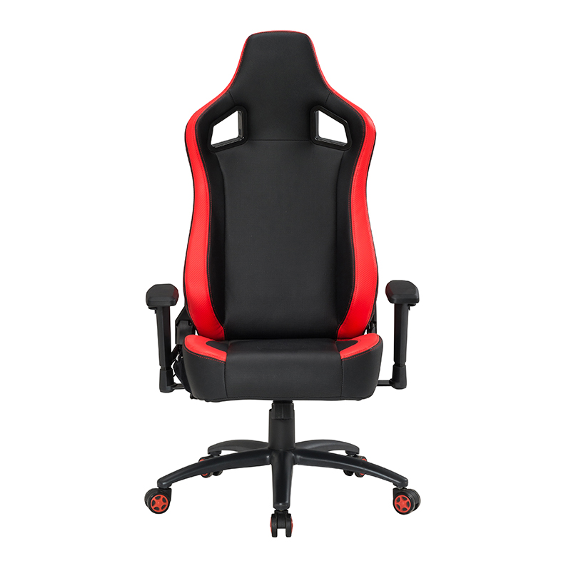 XL-2299-2 Scaun de gaming Wright cu 4 trepte, negru și roșu