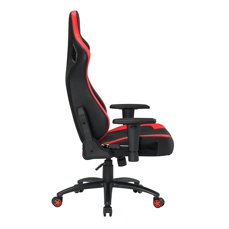 XL-2299-2 Scaun de gaming Wright cu 4 trepte, negru și roșu