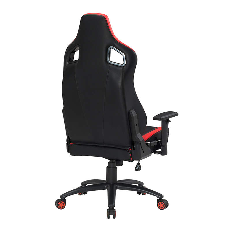 XL-2299-2 Scaun de gaming Wright cu 4 trepte, negru și roșu