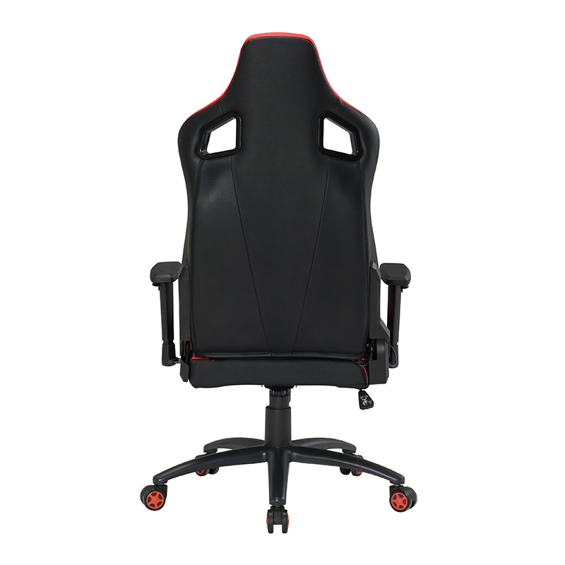 XL-2299-2 Scaun de gaming Wright cu 4 trepte, negru și roșu