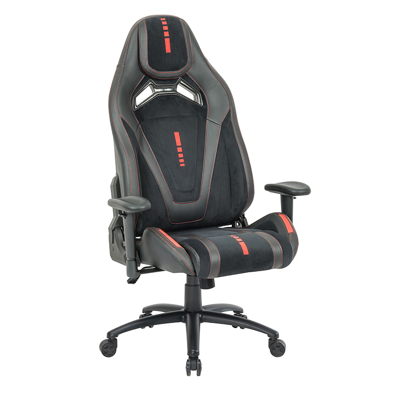 XL-6627-1 Scaun de gaming pivotant din piele pentru cotiera 4D